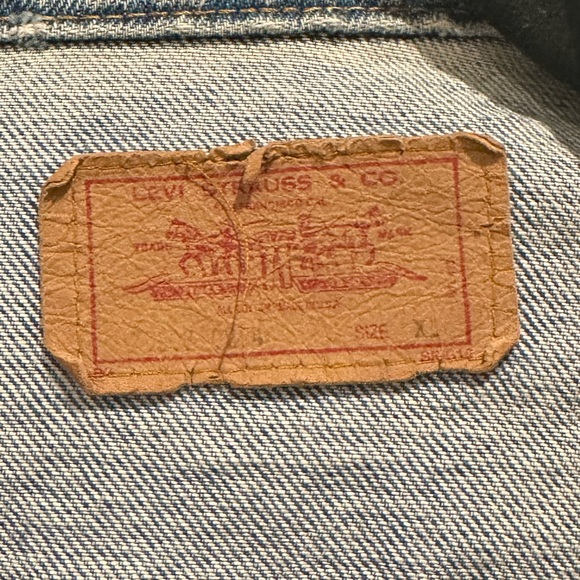 Vintage Levi Strauss & Co Denim Jacket - Picture 4 of 7